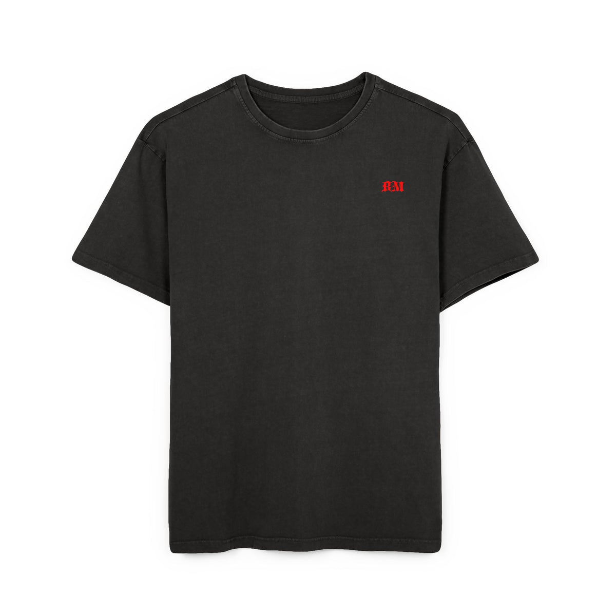 Broke Miljonair “BM” Acid Washed Floral Oversize Tee