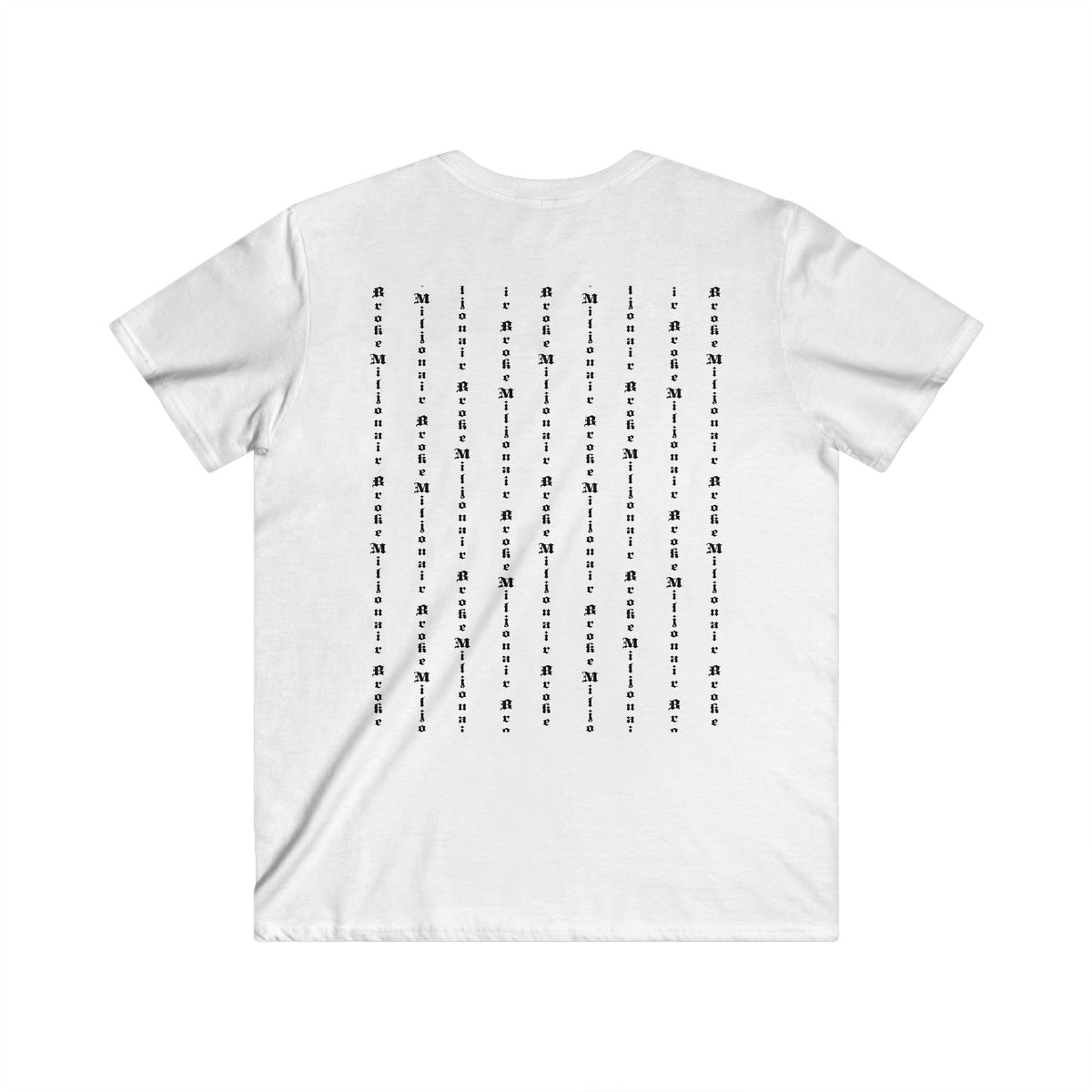 Broke Miljonair "BM" Men's V-Neck Short Sleeve Tee