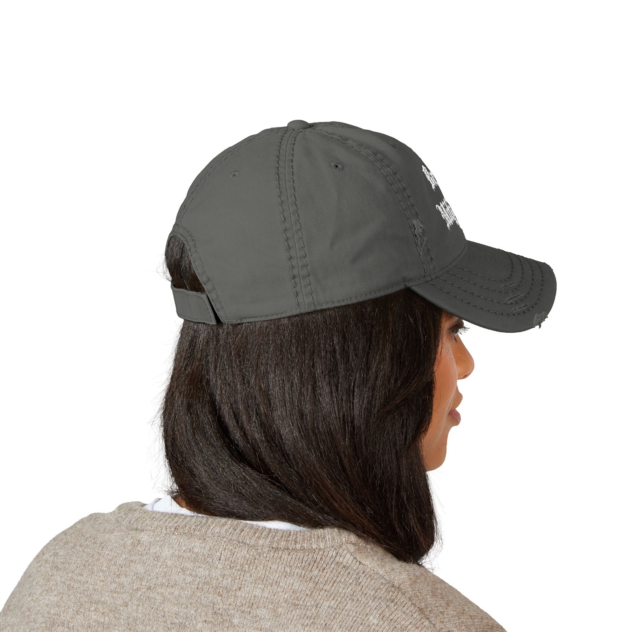 Distressed Broke Millionaire Embroidered Cap