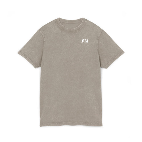 Broke Miljonair "BM" Acid Washed Round Neck Tee Regular Fit
