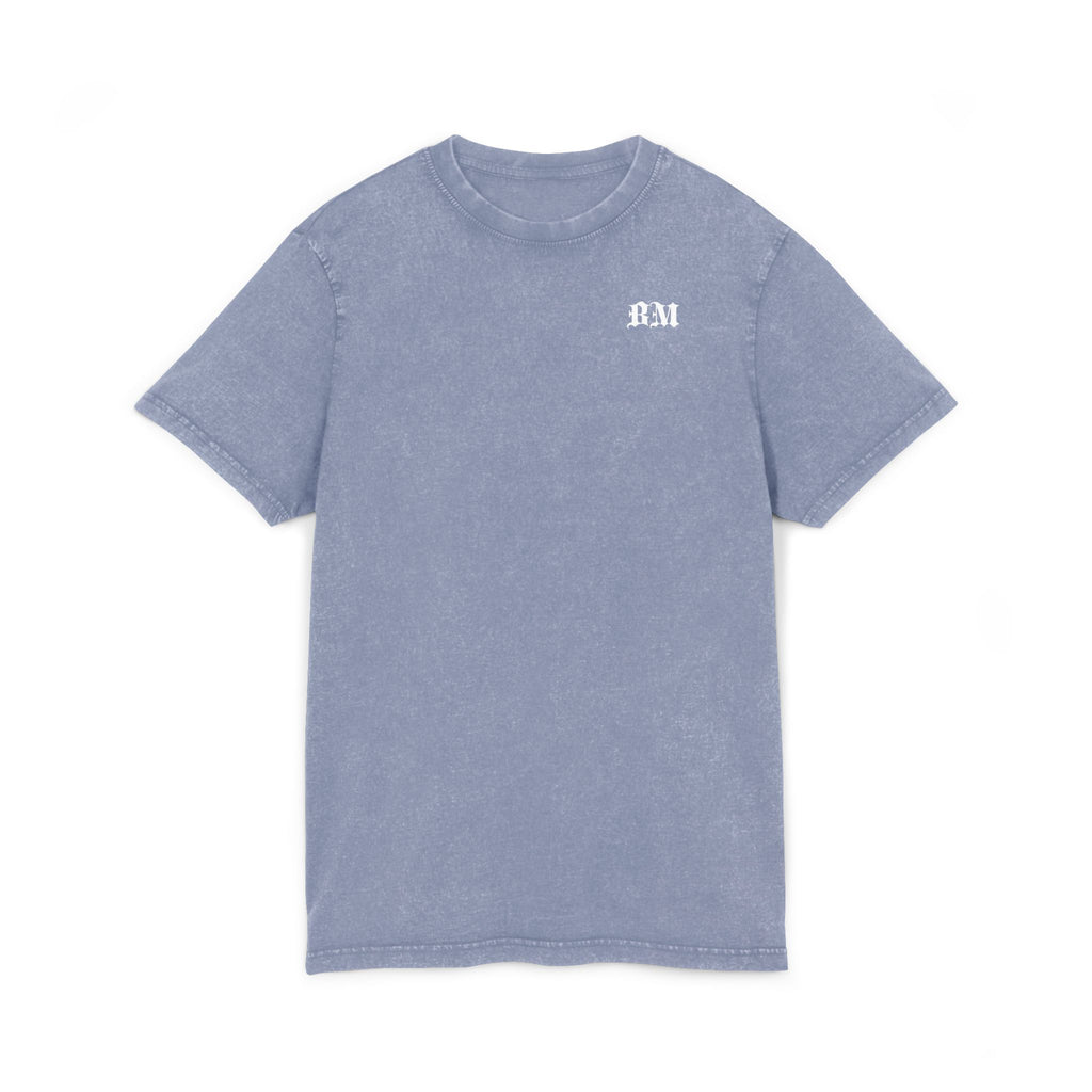 Broke Miljonair "BM" Acid Washed Round Neck Tee Regular Fit