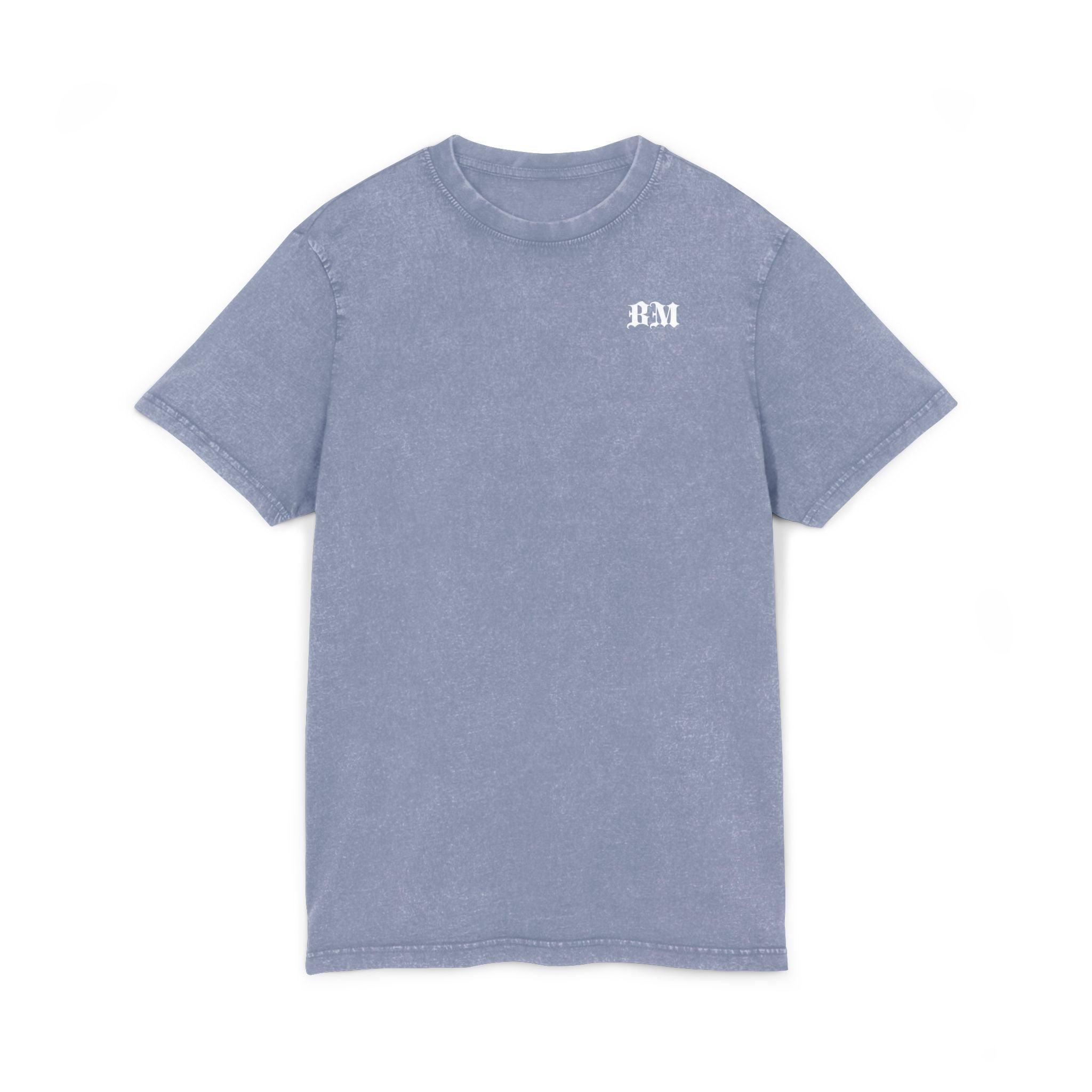 Broke Miljonair "BM" Acid Washed Round Neck Tee Regular Fit